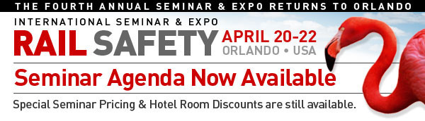 2015 Rail Safety Seminar & Expo - Speakers and topics