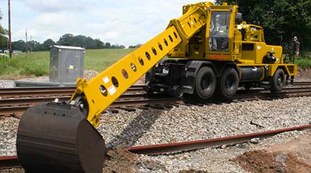 Gradall Industries, Inc.: Rail maintenance machines