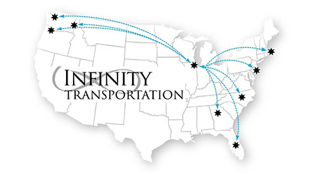 Infinity Transportation Logistics: Expedited domestic intermodal service in Pacific Northwest