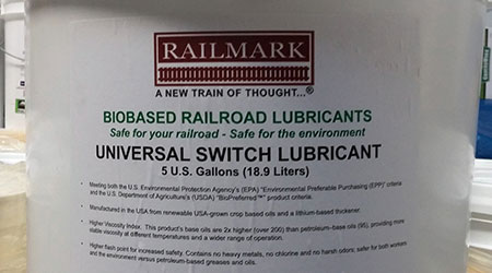 Railmark Track Works: Biobased rail lubricants