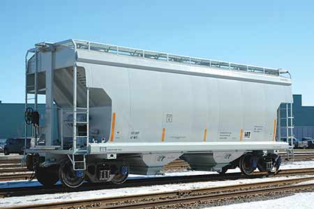 Rail Components Page: Cars, Covered Hopper