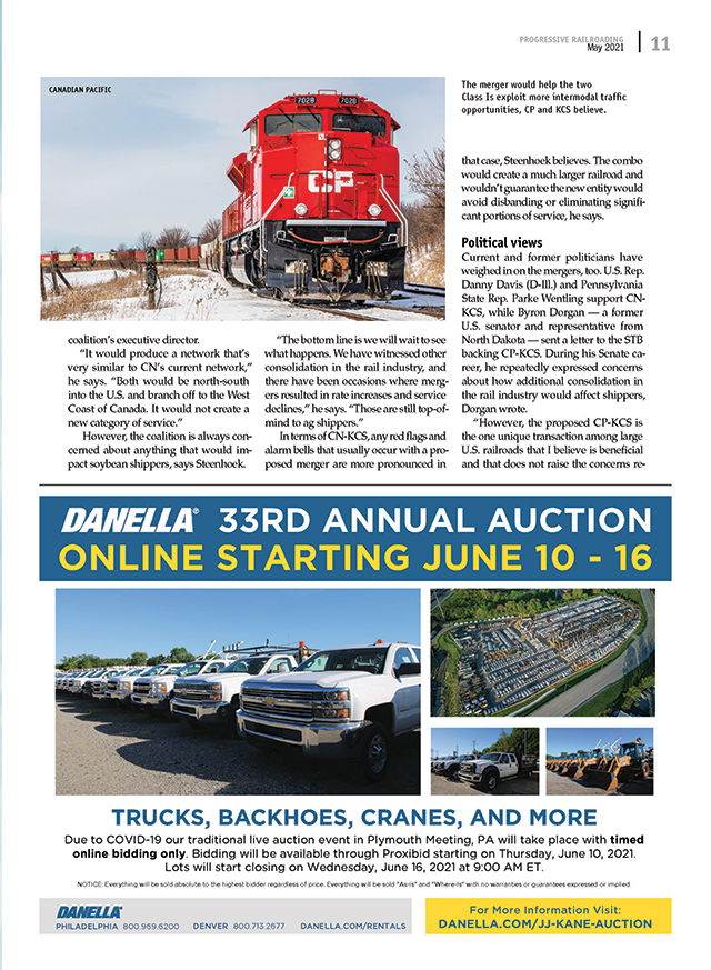 Rail Magazine Articles From Progressive Railroading | Issue: May 2021