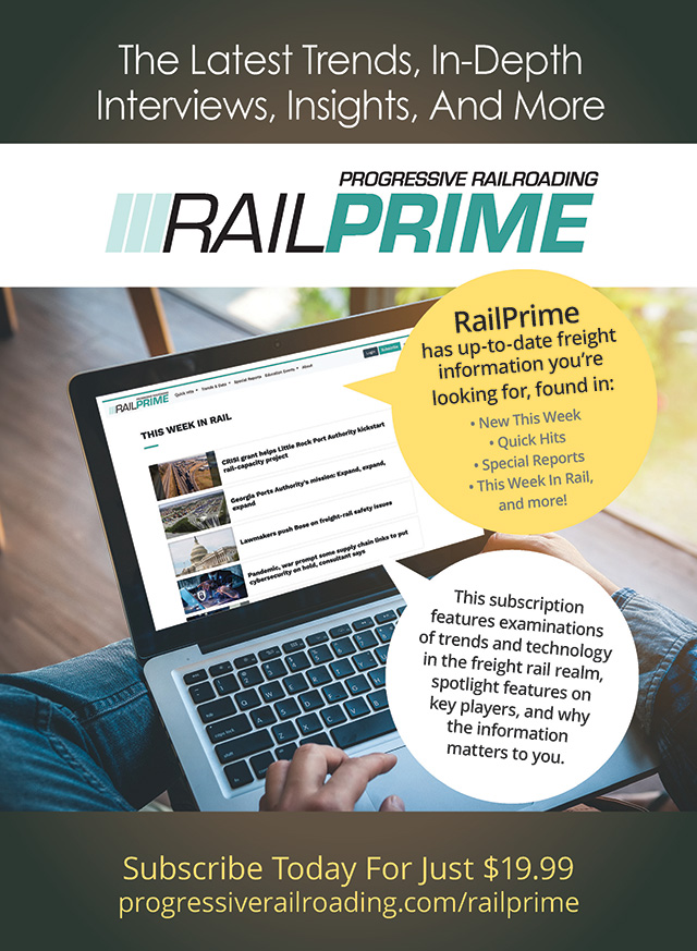 Rail Magazine Articles From Progressive Railroading | Issue: January 2023