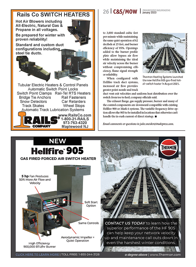 Rail Magazine Articles From Progressive Railroading | Issue: January 2023