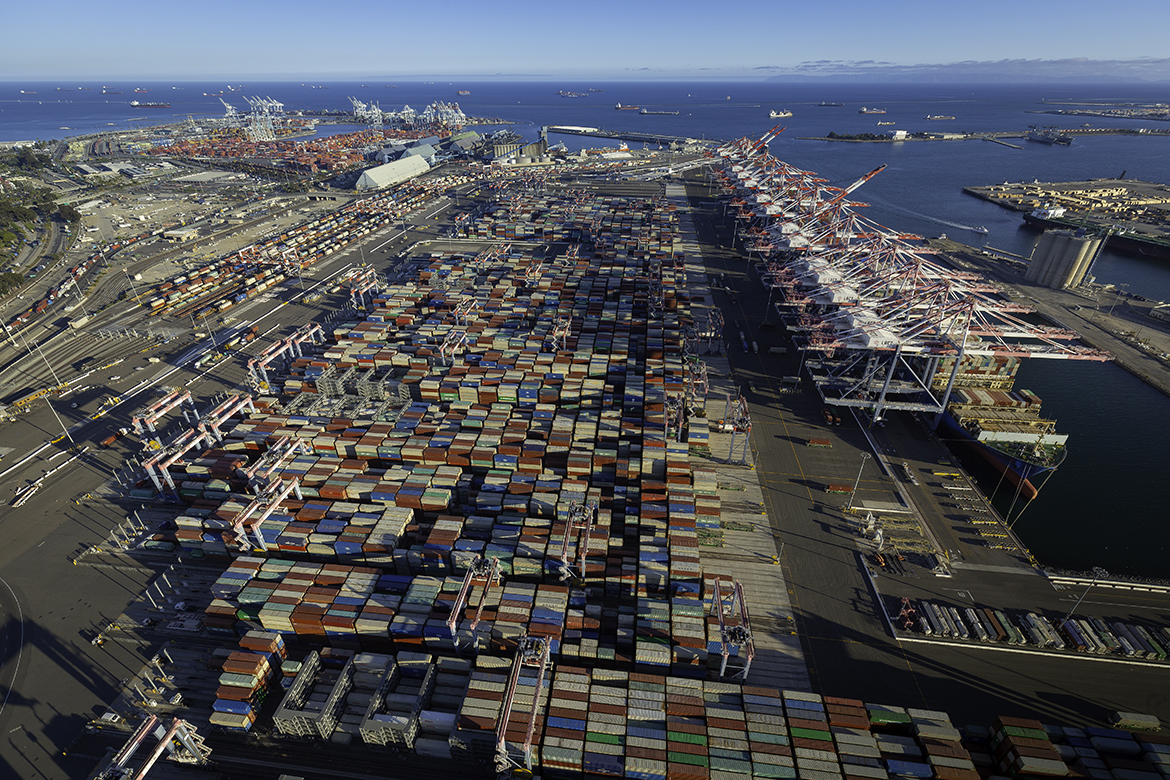 The Port of Long Beach