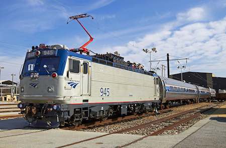 Amtrak AEM-7 locomotive