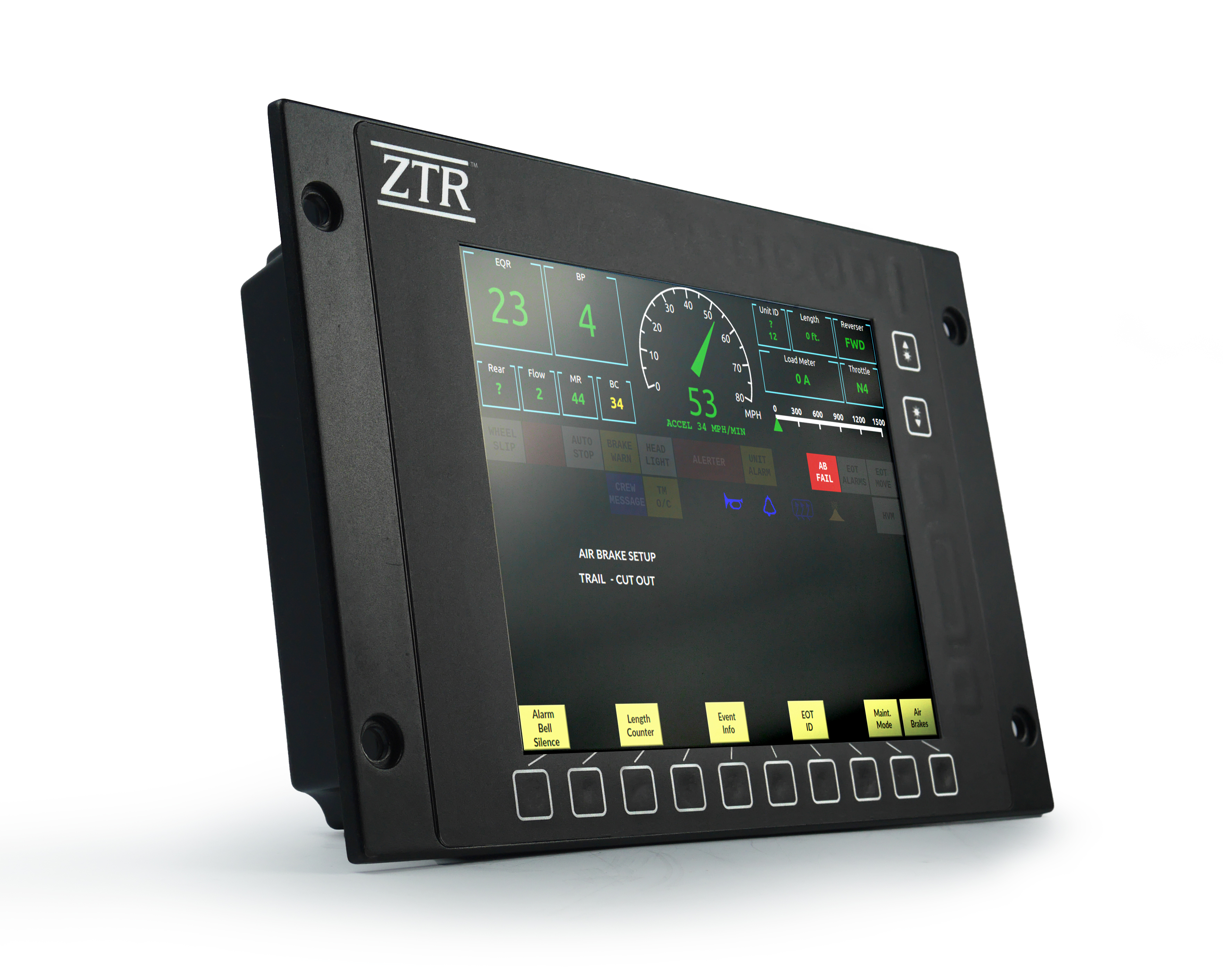 ZTR Control Systems: NEXSYS™ Integrated Locomotive Display