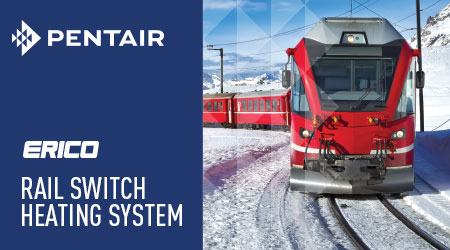 Pentair introduces the ERICO Rail Switch Heating System