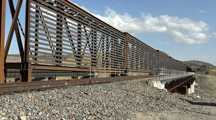 Abo Canyon Wind Fence