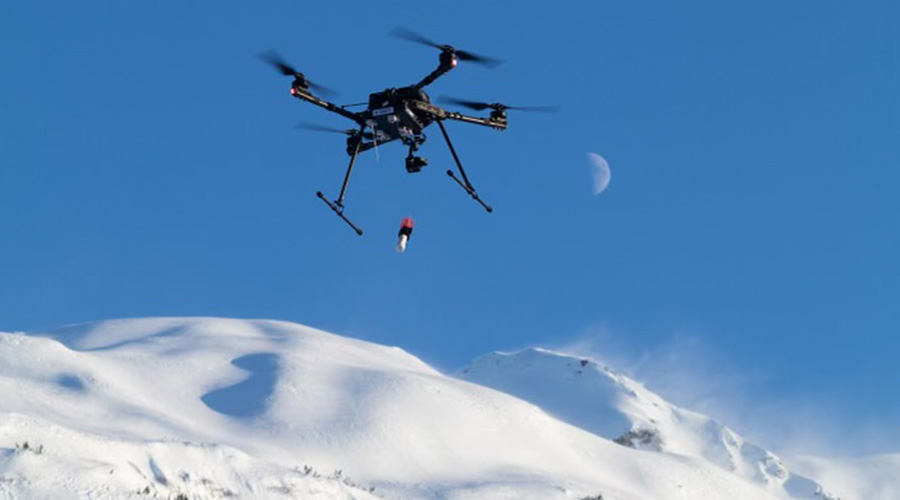 Alaska Railroad, DOT test UAS-based avalanche mitigation technology ...